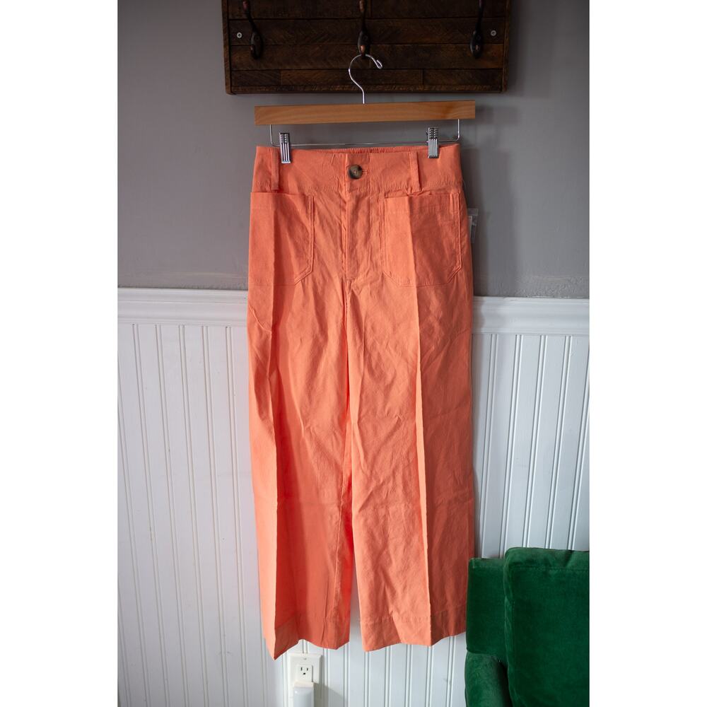 Anthropologie The Colette Cropped Wide-Leg Pants by Maeve 26 - Picture 3 of 6